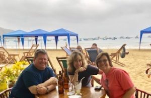 Sy is in Ecuador with Deb and Patrick Joyce