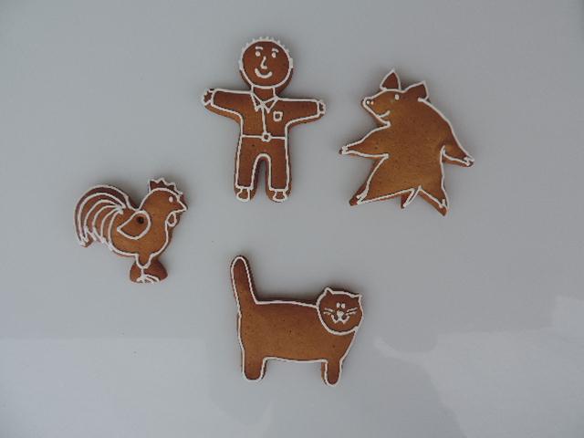 Gingerbread cookies baked by Monika Szymon