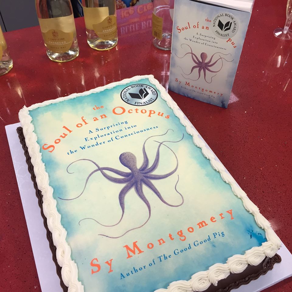The cake Atria/Simon & Schuster created to celebrate the book