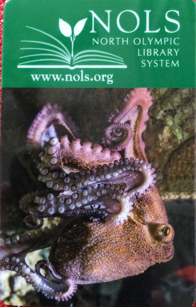 Octo-stylin' library card