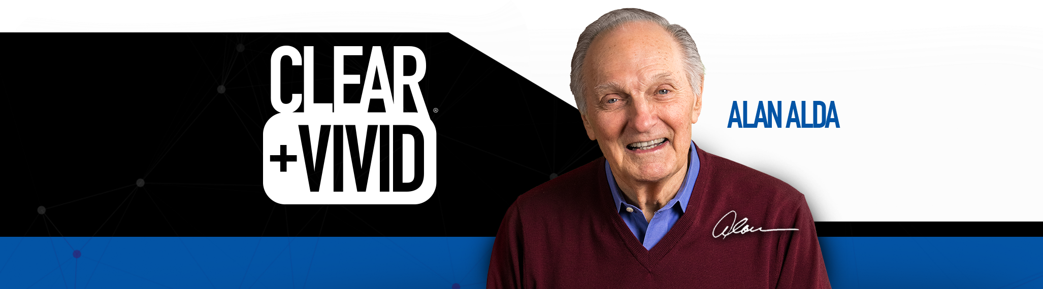 Alan Alda’s podcast, Clear and Vivid