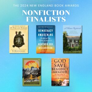 % book covers of the NEIBA Nonfiction finalists